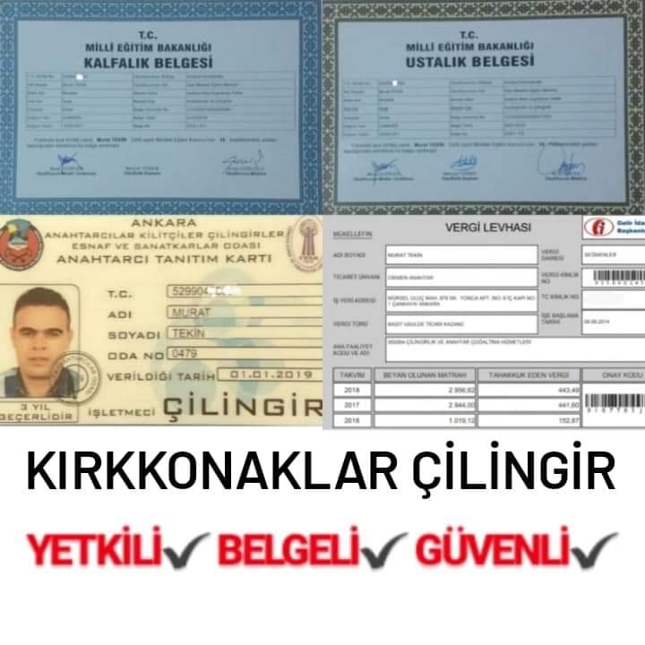 Kırkkonaklar Çilingir